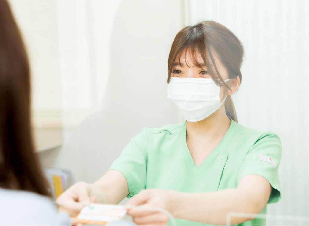 患者さんとの会話が常に飛び交う診療現場